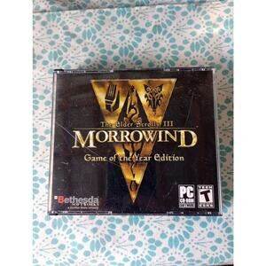 The Elder Scrolls III: Morrowind - Game of the Year Edition (PC, 2003)